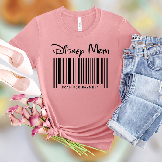 DISNEY DAD/MOM SCAN FOR PAYMENT