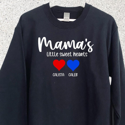 MAMA'S LITTLE SWEET HEARTS SWEATSHIRT