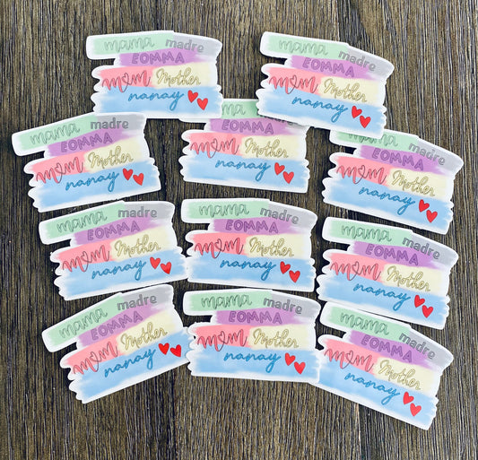 MOMMY, MOM, EOMMA, MOTHER. MADRE, NANAY