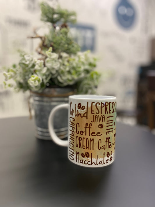 COFFEE, ESPRESSO, MOCHA MUG