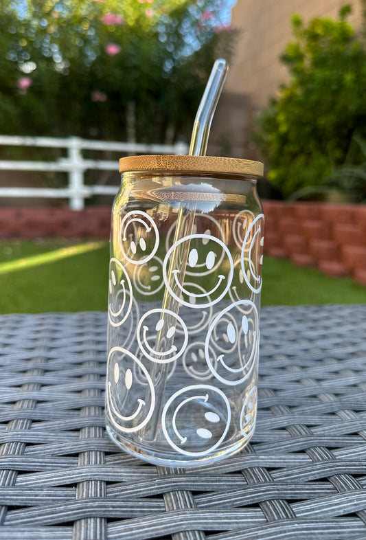 SMILEY CAN GLASS