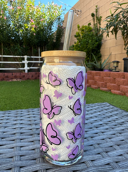 BUTTERFLY CAN GLASS