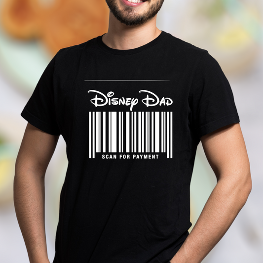 DISNEY DAD/MOM SCAN FOR PAYMENT