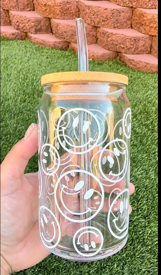 SMILEY CAN GLASS