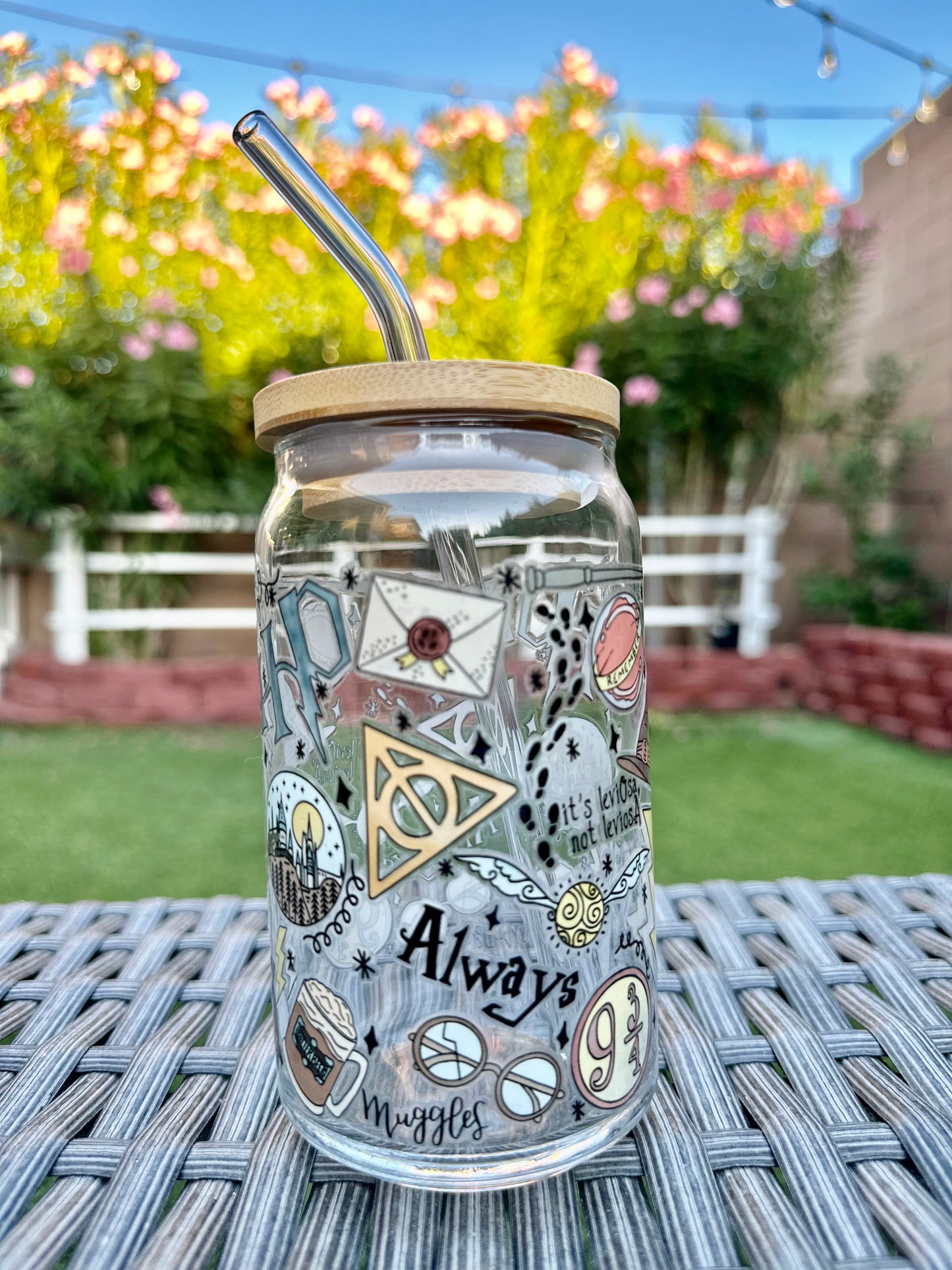 HARRY CAN GLASS