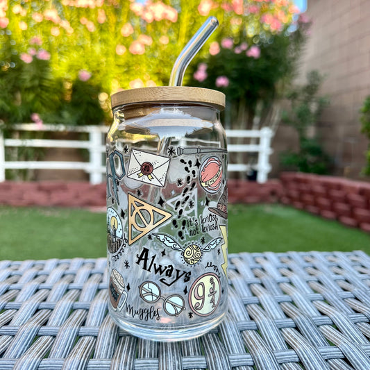 HARRY CAN GLASS