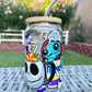 JACK SKELLETON AND GHOST GLASS CAN