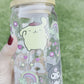 KITTY AND FRIENDS GLASS CAN
