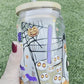 JACK SKELLETON AND GHOST GLASS CAN