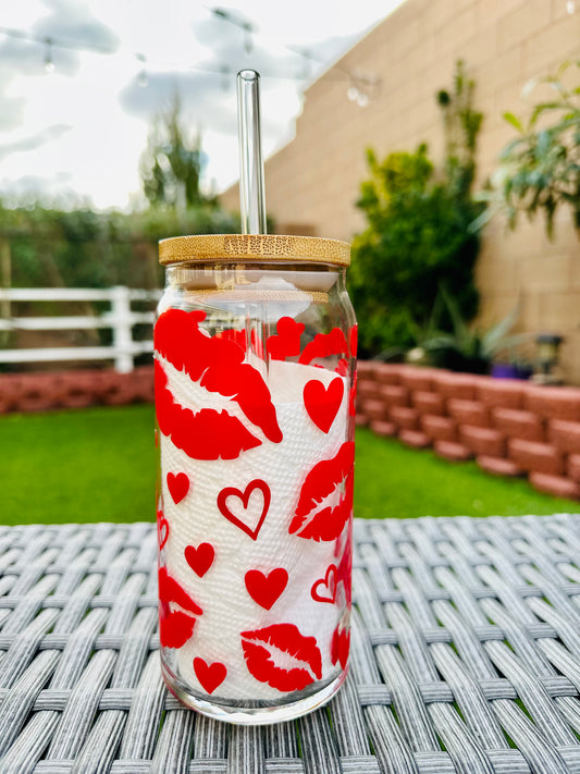 KISS CAN GLASS