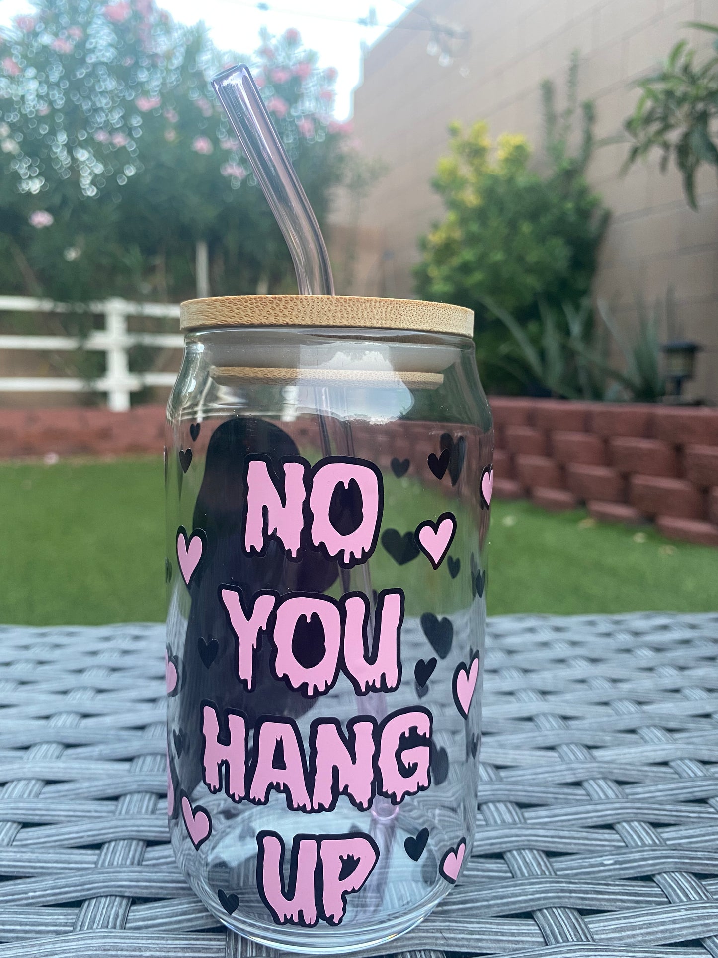 SCREAM - NO YOU HANG UP CAN GLASS