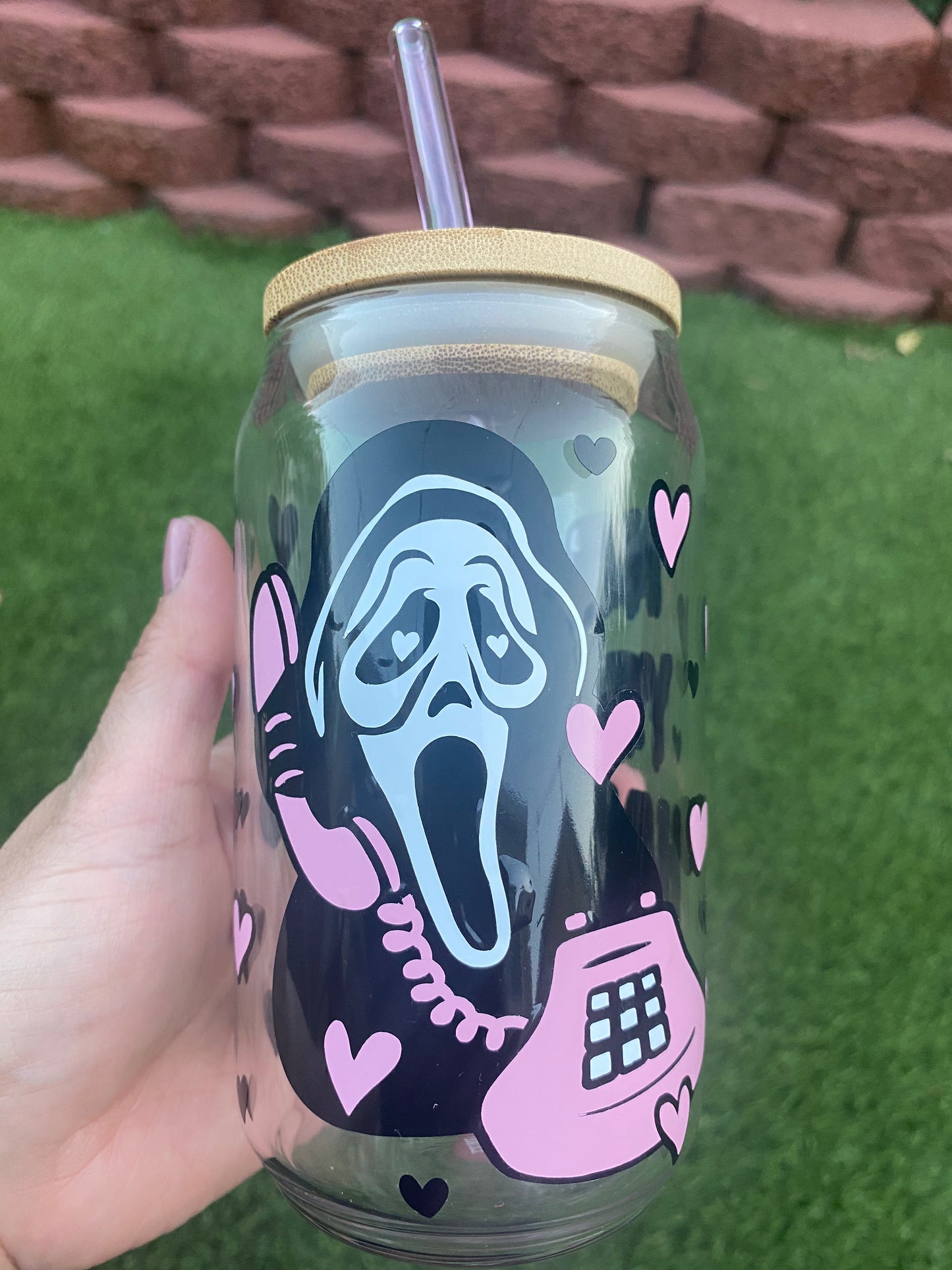 SCREAM - NO YOU HANG UP CAN GLASS