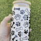 DOG PAWS CAN GLASS