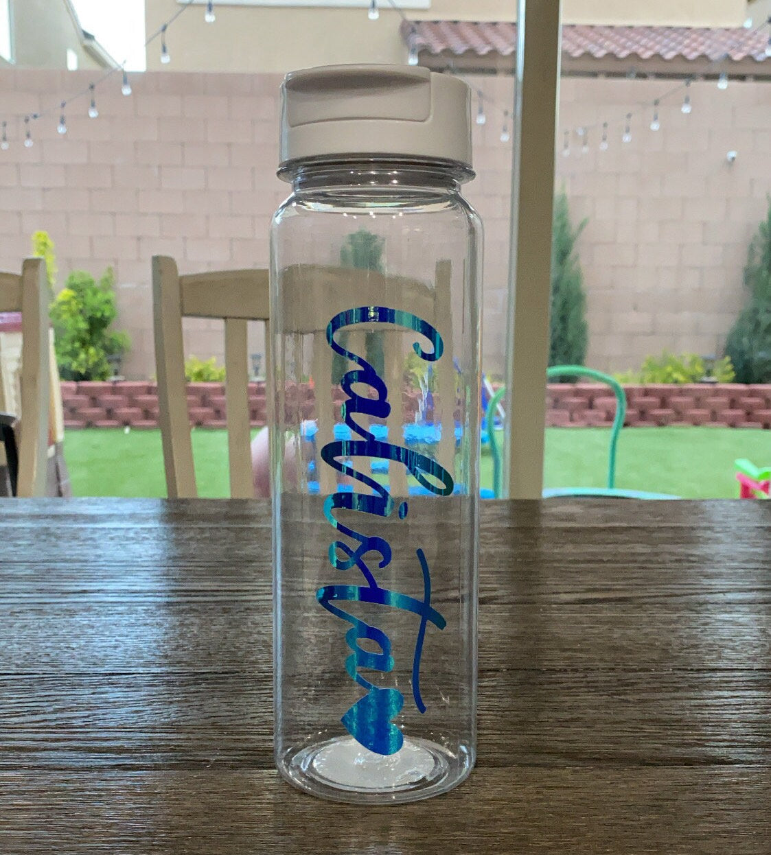 PERSONALIZED WATER BOTTLE