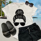 MESSY BUN T-SHIRT