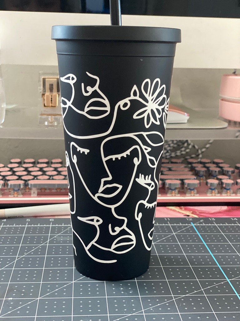 Strangers Matte Black Tumbler