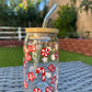 CANDY CANE CAN GLASS