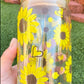 SUNFLOWER CAN GLASS